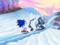 Sony PSP - Sonic Rivals screenshot